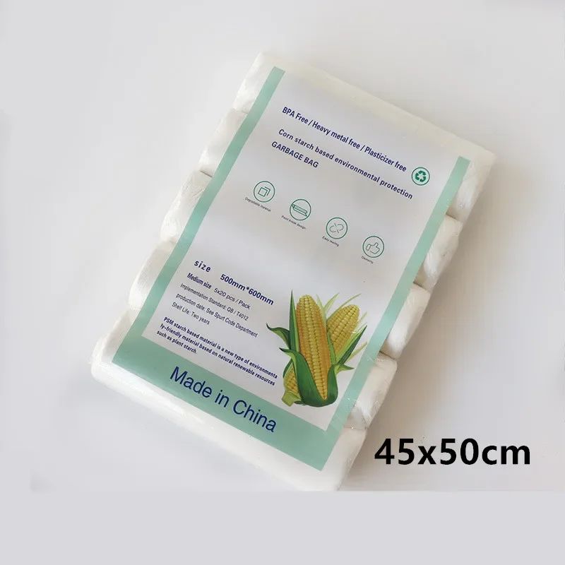 100pcs Biodegradable Garbage B - огляд і ціна Biodegradable Bin Liner