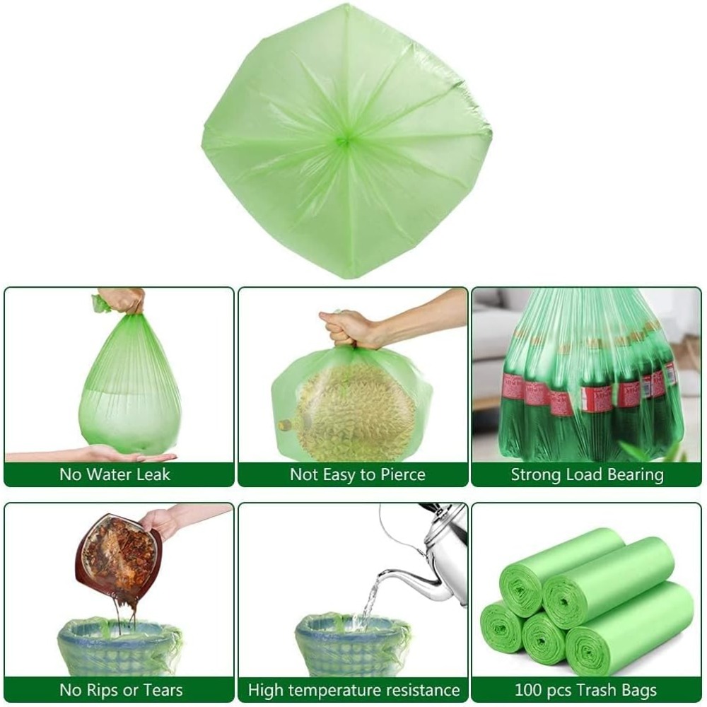 Small Trash Bags 1.2 Gallon (5 - огляд і ціна Biodegradable Bin Liner